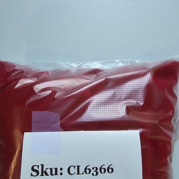 Chicos Travelers Cold Shoulder Top Womens Large Red Slinky Ruched Party Holiday - Picture 12 of 12